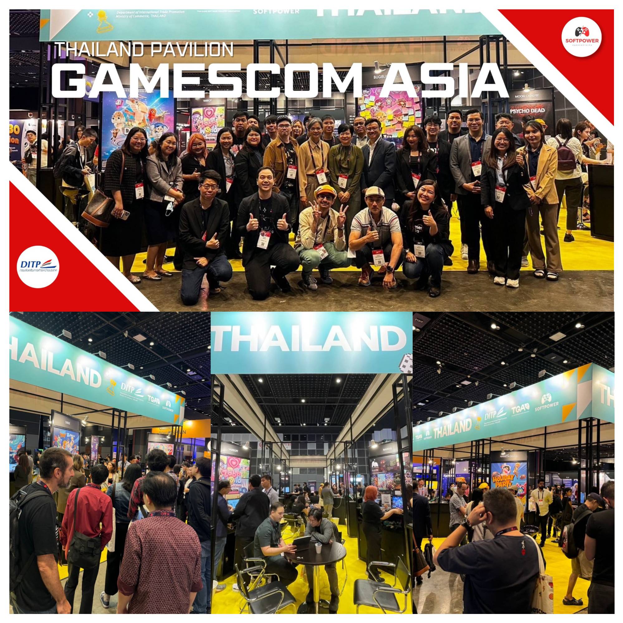 เกมไทยออร่าจับ! ที่งาน Gamescom Asia 2024 ประเทศสิงคโปร์ เปิดตัวด้วยความปังแต่ที่ปังกว่าคือผลงาน